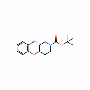 tert-Butyl 4-(2-aminophenoxy)tetrahydro-1(2h)-pyridinecarboxylate