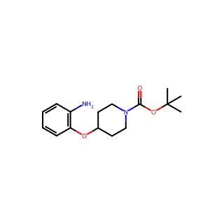 tert-Butyl 4-(2-aminophenoxy)tetrahydro-1(2h)-pyridinecarboxylate