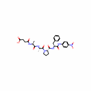 N-Succinyl-L-alanyl-L-alanyl-L-prolyl-L-phenylalanine p-nitroanilide