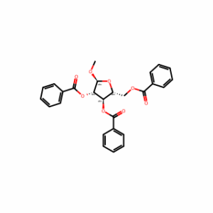 (2R,3R,4S,5S)-2-((Benzoyloxy)Methyl)-5-Methoxytetrahydrofuran-3,4-Diyl Dibenzoate