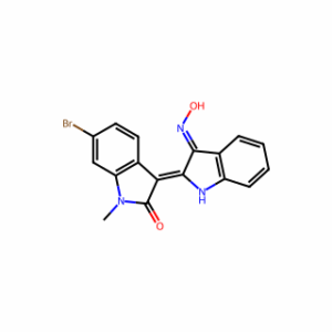 (2Z,3E)-6′-Bromo-3-(hydroxyimino)-1′-methyl-[2,3′-biindolinylidene]-2′-one