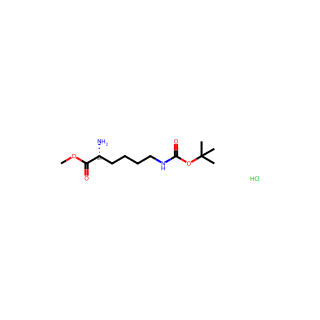 (R)-Methyl 2-amino-6-((tert-butoxycarbonyl)amino)hexanoate hydrochloride