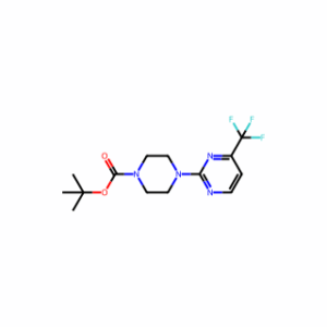 tert-Butyl 4-[4-(trifluoromethyl)pyrimidin-2-yl]piperazine-1-carboxylate