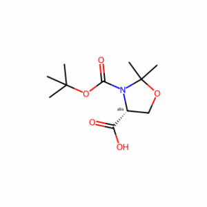 (R)-3-(tert-Butoxycarbonyl)-2,2-dimethyloxazolidine-4-carboxylic acid