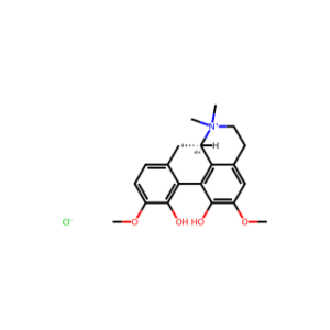(S)-1,11-Dihydroxy-2,10-dimethoxy-6,6-dimethyl-5,6,6a,7-tetrahydro-4H-dibenzo[de,g]quinolin-6-ium chloride