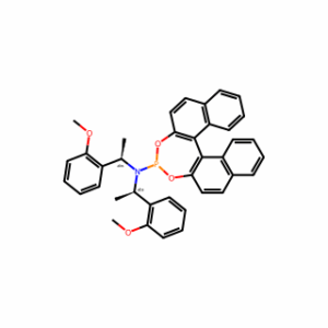 (11bR)-N,N-Bis[(R)-(-)-1-(2-methoxyphenyl)ethyl]dinaphtho[2,1-d:1′,2′-f][1,3,2]dioxaphosphepin-4-amine