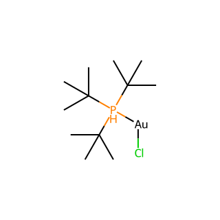 Chlorotri-T-Butylphosphinegold(I)