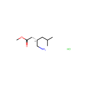 (S)-Methyl 3-(Aminomethyl)-5-Methylhexanoate Hydrochloride