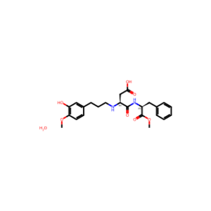 (S)-3-((3-(3-Hydroxy-4-methoxyphenyl)propyl)amino)-4-(((S)-1-methoxy-1-oxo-3-phenylpropan-2-yl)amino)-4-oxobutanoic acid hydrate