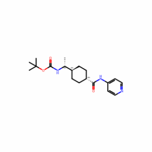 (1R)-trans-4-[N-Boc-1-aminoethyl]-N-4-pyridinyl-cyclohexanecarboxamide