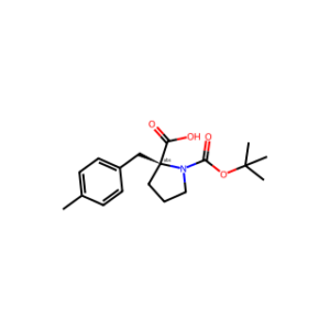 (S)-1-(tert-Butoxycarbonyl)-2-(4-methylbenzyl)pyrrolidine-2-carboxylic acid