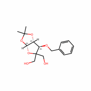 ((3aR,6R,6aR)-6-(Benzyloxy)-2,2-dimethyltetrahydrofuro[2,3-d][1,3]dioxole-5,5-diyl)dimethanol