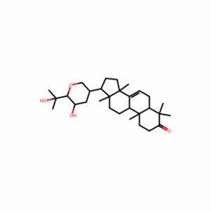 (5R,9R,10R,13S,14S,17S)-17-[(3S,5R,6S)-5-hydroxy-6-(2-hydroxypropan-2-yl)oxan-3-yl]-4,4,10,13,14-pentamethyl-1,2,5,6,9,11,12,15,16,17-decahydrocyclopenta[a]phenanthren-3-one