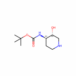 (3R,4R)-4-[(tert-Butoxycarbonyl)amino]-3-hydroxypiperidine