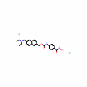(6-((Diethylamino)Methyl)Naphthalen-2-Yl)Methyl (4-(Hydroxycarbamoyl)Phenyl)Carbamate Hydrochloride Hydrate
