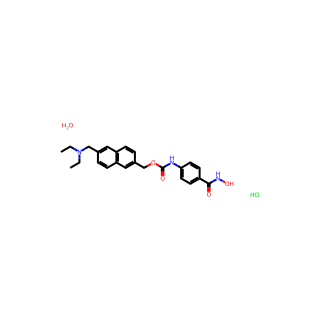 (6-((Diethylamino)Methyl)Naphthalen-2-Yl)Methyl (4-(Hydroxycarbamoyl)Phenyl)Carbamate Hydrochloride Hydrate