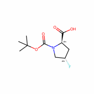 (2R,4S)-1-(tert-Butoxycarbonyl)-4-fluoropyrrolidine-2-carboxylic acid