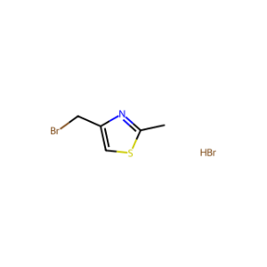 Thiazole, 4-(bromomethyl)-2-methyl-, hydrobromide (1:1)