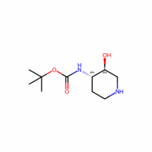 tert-Butyl ((3S,4S)-3-hydroxypiperidin-4-yl)carbamate