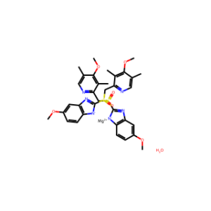 (S)-5-Methoxy-2-(((4-methoxy-3,5-dimethylpyridin-2-yl)methyl)sulfinyl)-1H-benzo[d]imidazole, magnesium salt hydrate