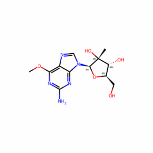 (2R,3R,4R,5R)-2-(2-Amino-6-methoxy-9H-purin-9-yl)-5-(hydroxymethyl)-3-methyltetrahydrofuran-3,4-diol