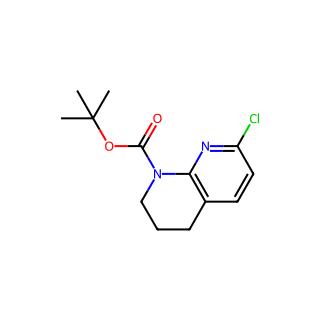 tert-butyl 7-chloro-3,4-dihydro-1,8-naphthyridine-1(2H)-carboxylate