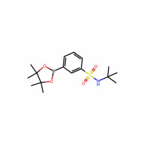 N-tert-butyl-3-(4,4,5,5-tetramethyl-1,3,2-dioxaborolan-2-yl)benzenesulfonamide