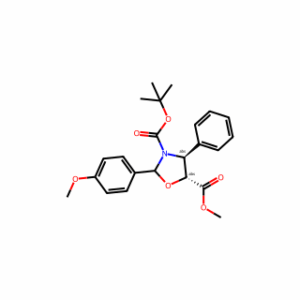 (4S,5R)-3-tert-Butyl 5-methyl 2-(4-methoxyphenyl)-4-phenyloxazolidine-3,5-dicarboxylate