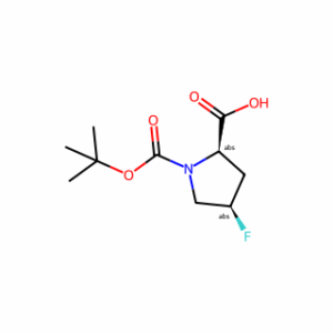 (2R,4R)-1-(tert-Butoxycarbonyl)-4-fluoropyrrolidine-2-carboxylic acid