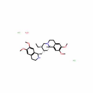 (2S,3R,11bS)-2-(((R)-6,7-Dimethoxy-1,2,3,4-tetrahydroisoquinolin-1-yl)methyl)-3-ethyl-9,10-dimethoxy-1,3,4,6,7,11b-hexahydro-2H-pyrido[2,1-a]isoquinoline dihydrochloride hydrate