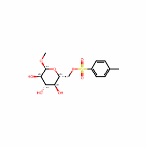 ((2R,3S,4S,5R,6S)-3,4,5-Trihydroxy-6-methoxytetrahydro-2H-pyran-2-yl)methyl 4-methylbenzenesulfonate