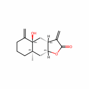 (3aR,4aR,8aR,9aR)-4a-Hydroxy-8a-methyl-3,5-dimethylenedecahydronaphtho[2,3-b]furan-2(3H)-one
