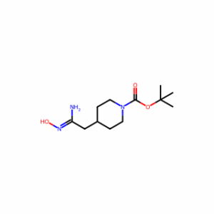 tert-Butyl 4-(2-amino-2-(hydroxyimino)ethyl)piperidine-1-carboxylate