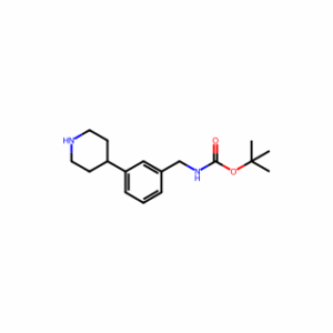 TERT-BUTYL (3-(PIPERIDIN-4-YL)BENZYL)CARBAMATE