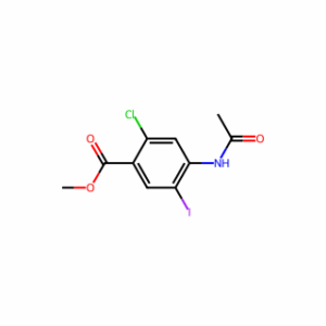 Methyl 4-acetamido-2-chloro-5-iodobenzoate