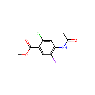Methyl 4-acetamido-2-chloro-5-iodobenzoate