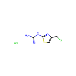 Guanidine, [4-(chloromethyl)-2-thiazolyl]-, hydrochloride (9CI)
