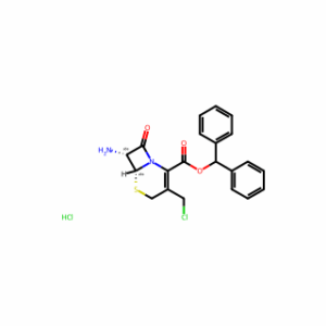 (6R,7R)-Benzhydryl 7-amino-3-(chloromethyl)-8-oxo-5-thia-1-azabicyclo[4.2.0]oct-2-ene-2-carboxylate hydrochloride