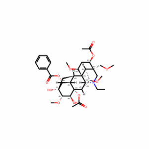 (3R,4R,6S,6aS,7R,7aR,8R,9R,10S,11S,11aR,12R,12aR,13R,14S)-8-(Benzoyloxy)-1-ethyl-9,11-dihydroxy-6,10,13-trimethoxy-3-(methoxymethyl)tetradecahydro-11aH-3,6a,12-(epiethane[1,1,2]triyl)-7,9-methanonaphtho[2,3-b]azocine-4,11a-diyl diacetate