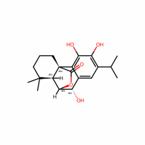 (4bR,8aS,9S,10S)-3,4,10-Trihydroxy-2-isopropyl-8,8-dimethyl-6,7,8,8a,9,10-hexahydro-5H-9,4b-(epoxymethano)phenanthren-12-one