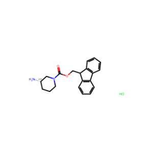 (9H-Fluoren-9-yl)methyl 3-aminopiperidine-1-carboxylate hydrochloride