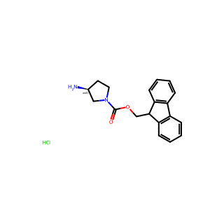 (9H-Fluoren-9-yl)methyl 3-aminopyrrolidine-1-carboxylate hydrochloride