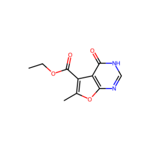 Ethyl 6-methyl-4-oxo-3,4-dihydrofuro[2,3-d]pyrimidine-5-carboxylate