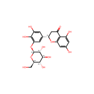 (S)-2-(3,4-Dihydroxy-5-(((2S,3R,4S,5S,6R)-3,4,5-trihydroxy-6-(hydroxymethyl)tetrahydro-2H-pyran-2-yl)oxy)phenyl)-5,7-dihydroxychroman-4-one