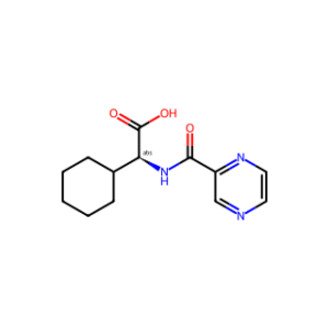 (S)-2-Cyclohexyl-2-(pyrazine-2-carboxamido)acetic acid