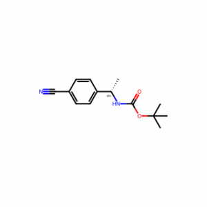 tert-Butyl N-[(1S)-1-(4-cyanophenyl)ethyl]carbamate
