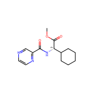 (S)-methyl 2-cyclohexyl-2-(pyrazine-2-carboxamido)acetate