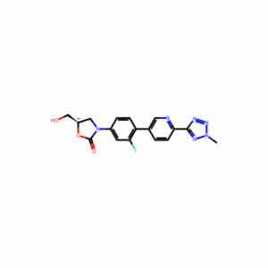 (5R)-3-[3-Fluoro-4-[6-(2-methyl-2H-tetrazol-5-yl)-3-pyridinyl]phenyl]-5-(hydroxymethyl)-2-oxazolidinone