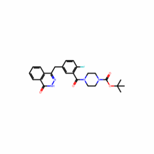 tert-Butyl 4-(2-fluoro-5-((4-oxo-3,4-dihydrophthalazin-1-yl)methyl)benzoyl)piperazine-1-carboxylate