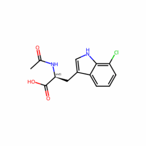 Tryptophan, N-acetyl-7-chloro-